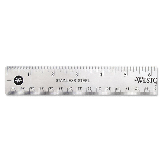 Westcott® Stainless Steel Ruler