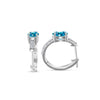 925 Sterling Silver Moissanite 1 Ct Oval Stud Earrings For Women GIA