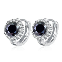 925 Sterling Silver D Color Moissanite Stud Earrings For Women Wedding