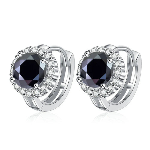 925 Sterling Silver D Color Moissanite Stud Earrings For Women Wedding