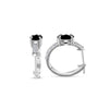 925 Sterling Silver Moissanite 1 Ct Oval Stud Earrings For Women GIA