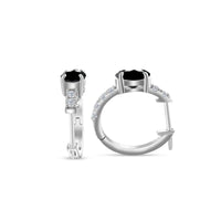 925 Sterling Silver Moissanite 1 Ct Oval Stud Earrings For Women GIA