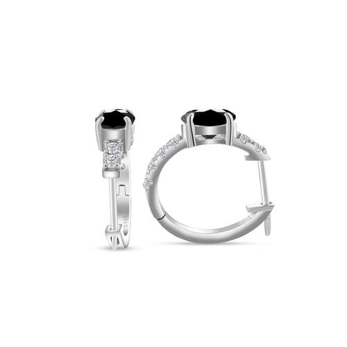 925 Sterling Silver Moissanite 1 Ct Oval Stud Earrings For Women GIA