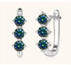 925 Sterling Silver Moissanite Hoop Earrings.1ct 6D For Women Valentine Gift