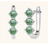 925 Sterling Silver Moissanite Hoop Earrings.1ct 6D For Women Valentine Gift