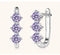 light purple / yellow gold colored silver