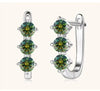 925 Sterling Silver Moissanite Hoop Earrings.1ct 6D For Women Valentine Gift