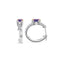 purple multicolor-silver