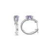 925 Sterling Silver Moissanite 1 Ct Oval Stud Earrings For Women GIA