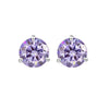 925 Sterling Silver Moissanite Stud Earrings 0.5CT 1CT Women Classic