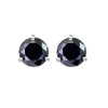 925 Sterling Silver Moissanite Stud Earrings 0.5CT 1CT Women Classic