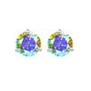 925 Sterling Silver Moissanite Stud Earrings 0.5CT 1CT Women Classic