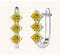 golden yellow / yellow gold colored silver