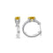 golden yellow-silver