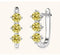 lemon / yellow gold colored silver