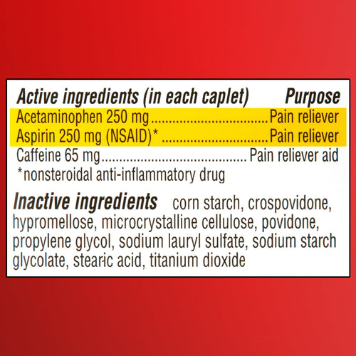 Equate Extra Strength Headache Relief Caplets; 24 Count EasyOptionXY LLC