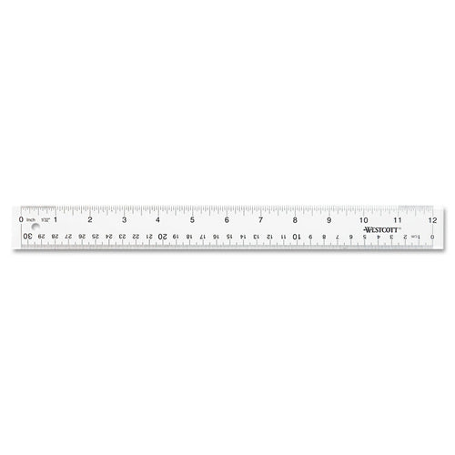 Westcott® Clear Flexible Acrylic Ruler