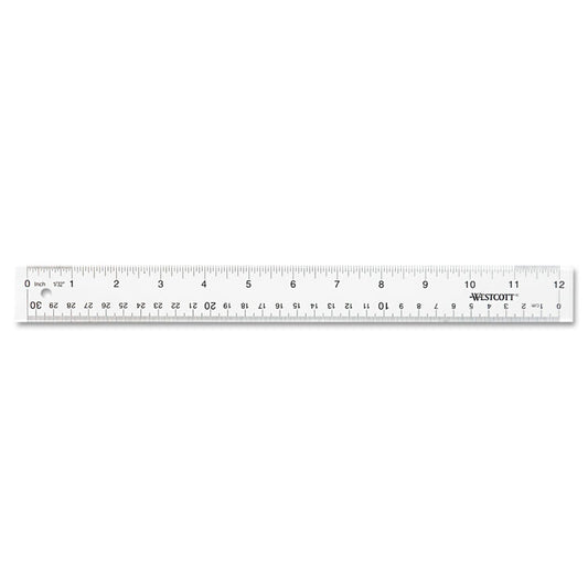 Westcott® Clear Flexible Acrylic Ruler