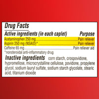 Equate Extra Strength Headache Relief Caplets; 250 mg; 100 Count; Twin Pack EasyOptionXY LLC