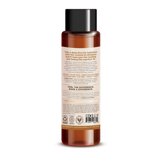 Soapbox® Moisture & Nourish Shampoo – Coconut Oil (16 Fl Oz)