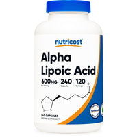 Alpha Lipoic Acid, 300 mg, 240 Capsules, Nutricost EasyOptionXY LLC