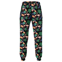 Flamingo Exotic Floral Joggers