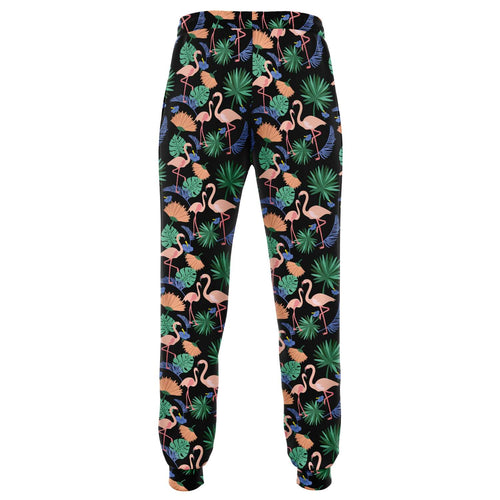 Flamingo Exotic Floral Joggers