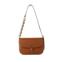 Luxury Retro Cowgirl Saddle Bag | Genuine Leather Brown Handbag