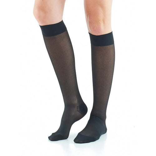 Neo G Energizing Knee High Compression Socks (or Stockings) - Black, Small