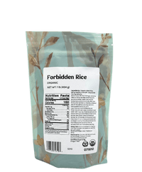 Forbidden Rice, Black, Organic (Black Pearl Rice)