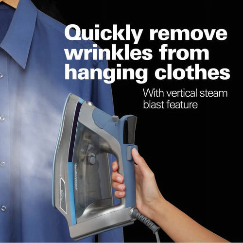 Hamilton Beach Durathon Nonstick Soleplate Iron with Digital Control Button, Model 19910 EasyOptionXY LLC