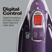 Hamilton Beach Durathon Digital Retractable Cord Iron, Model 19902R EasyOptionXY LLC