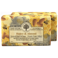 Wavertree & London Honey Almond Australian Natural Luxury Soap Bar 7 Oz