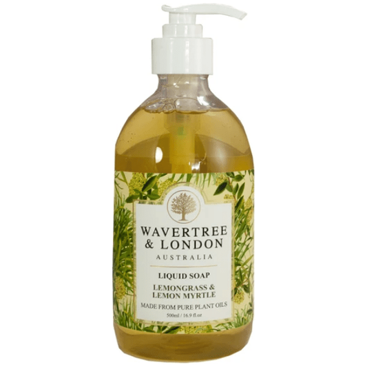 Wavertree & London Lemongrass and Lemon Myrtle Liquid Soap, 16.9 fl. oz