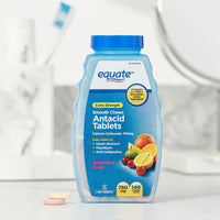 Equate Extra Strength Smooth Chews Antacid Tablets; Assorted Fruit; 140 Count EasyOptionXY LLC