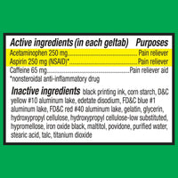 Equate Extra Strength Headache Relief Geltabs; 80 Count EasyOptionXY LLC