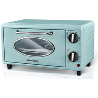 Elite Gourmet ETO147M New Collection Retro 2-Slice Toaster Oven, Mint EasyOptionXY LLC
