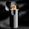 Touch Electric lighters Plasma Lighters Dual arc Lighter USB lighters Flameless Rechargeable Lighter Windproof Lighter Electric lighters for Camping,Starter, Hunting, Backpacking, Hiking Gadget For Men