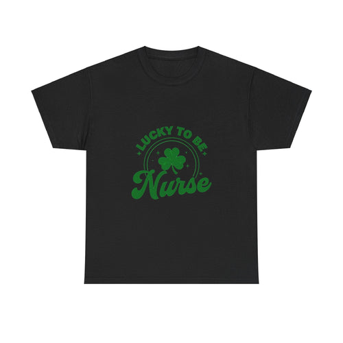 Lucky to Be a Nurse Women's T-Shirt Celebrate St Patricks Day in Style!