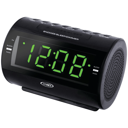 JENSEN JCR-210 AM/FM Dual-Alarm Clock Radio EasyOptionXY LLC