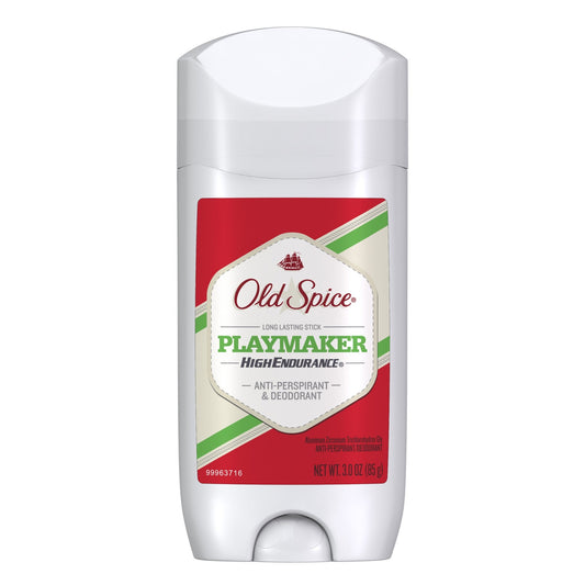 Old Spice High Endurance Invisible Solid Antiperspirant Deodorant Playmaker Scent 3 oz
