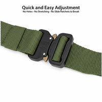 XGear Tactical Mens Tactical Belt Riggers Style with Buckle