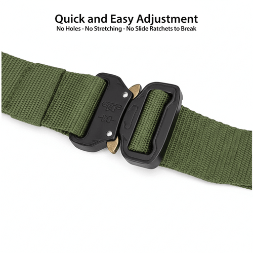 XGear Tactical Mens Tactical Belt Riggers Style with Buckle