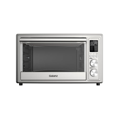 Galanz GT12SSDAN18 1.1 Cu.Ft. Digital Toaster Oven with Air Fry, Stainless Steel EasyOptionXY LLC