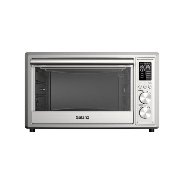 Galanz GT12SSDAN18 1.1 Cu.Ft. Digital Toaster Oven with Air Fry, Stainless Steel EasyOptionXY LLC