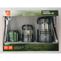 Ozark Trail 3 Pack AAA &AA Batteries LED Camping Lanterns EasyOptionXY LLC