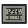 La Crosse Technology Atomic Digital Black & Silver Contemporary Clock, 512-65937-Int EasyOptionXY LLC