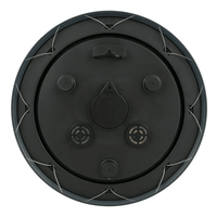 La Crosse Clock 18.40" Hamilton Indoor/Outdoor Blue Analog Quartz Analog Metal Clock, 433-3838 EasyOptionXY LLC