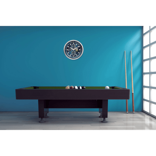 CITIZEN CC2030 Indoor Outdoor Wall Mounted Blue Angels Clock with Thermometer EasyOptionXY LLC