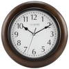 La Crosse Clock 10 In Brown Linwood Classic Analog Quartz Wood Wall Clock, 404-2625 EasyOptionXY LLC